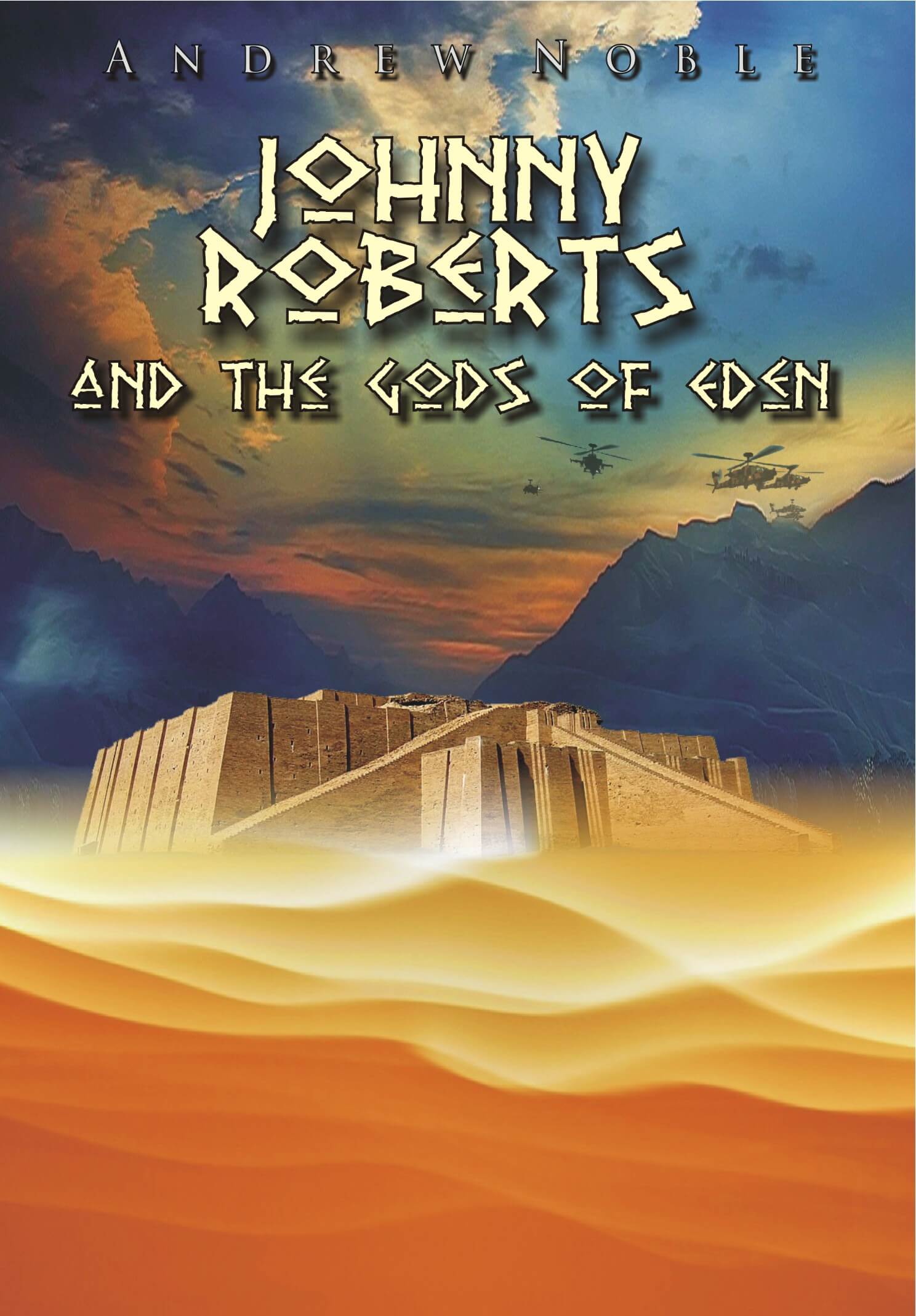 johnny roberts and the gods of eden andrew noble book cover